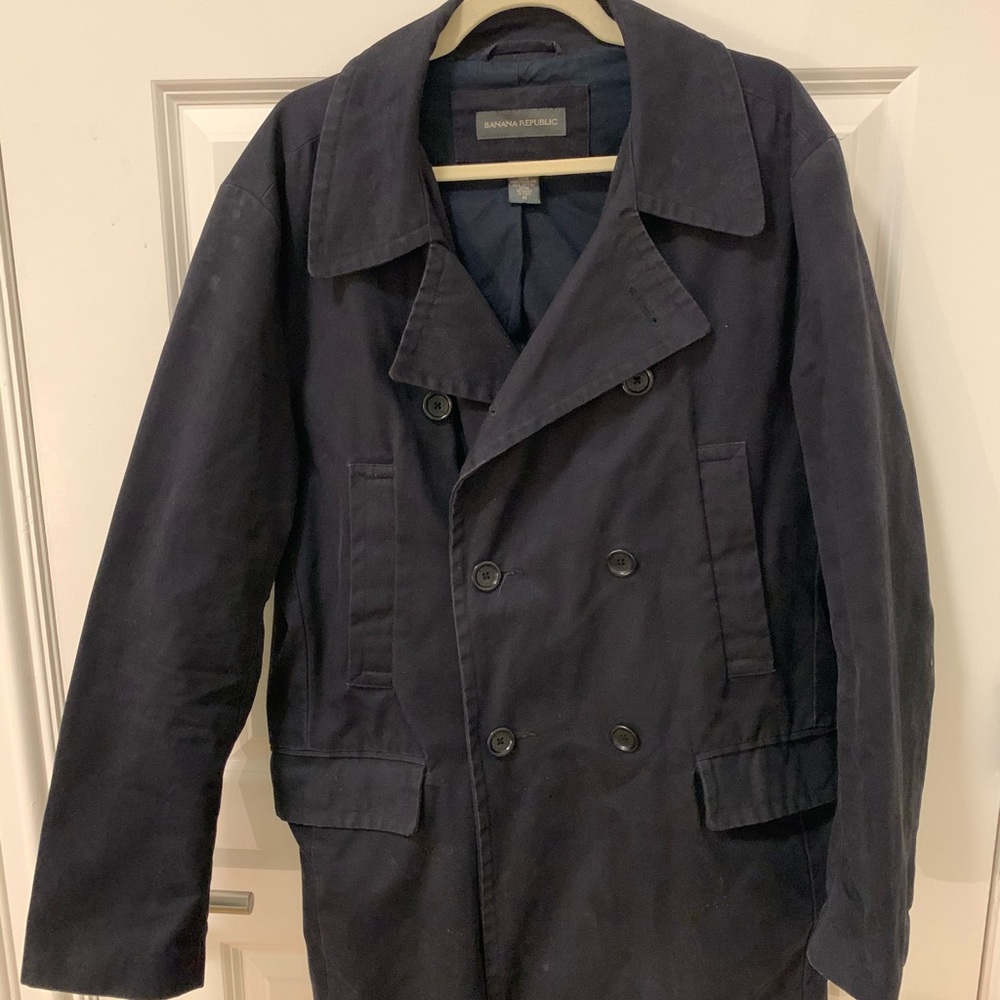 Cotton banana republic heavy weight jacket